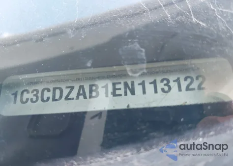 2014 Dodge Avenger Se из США, поврежденный, VIN 1C3CDZAB1EN113122